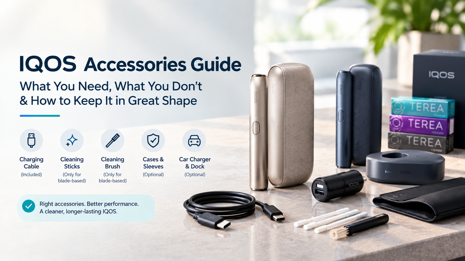 IQOS Accessories Guide: Cleaning Sticks, Cases & More