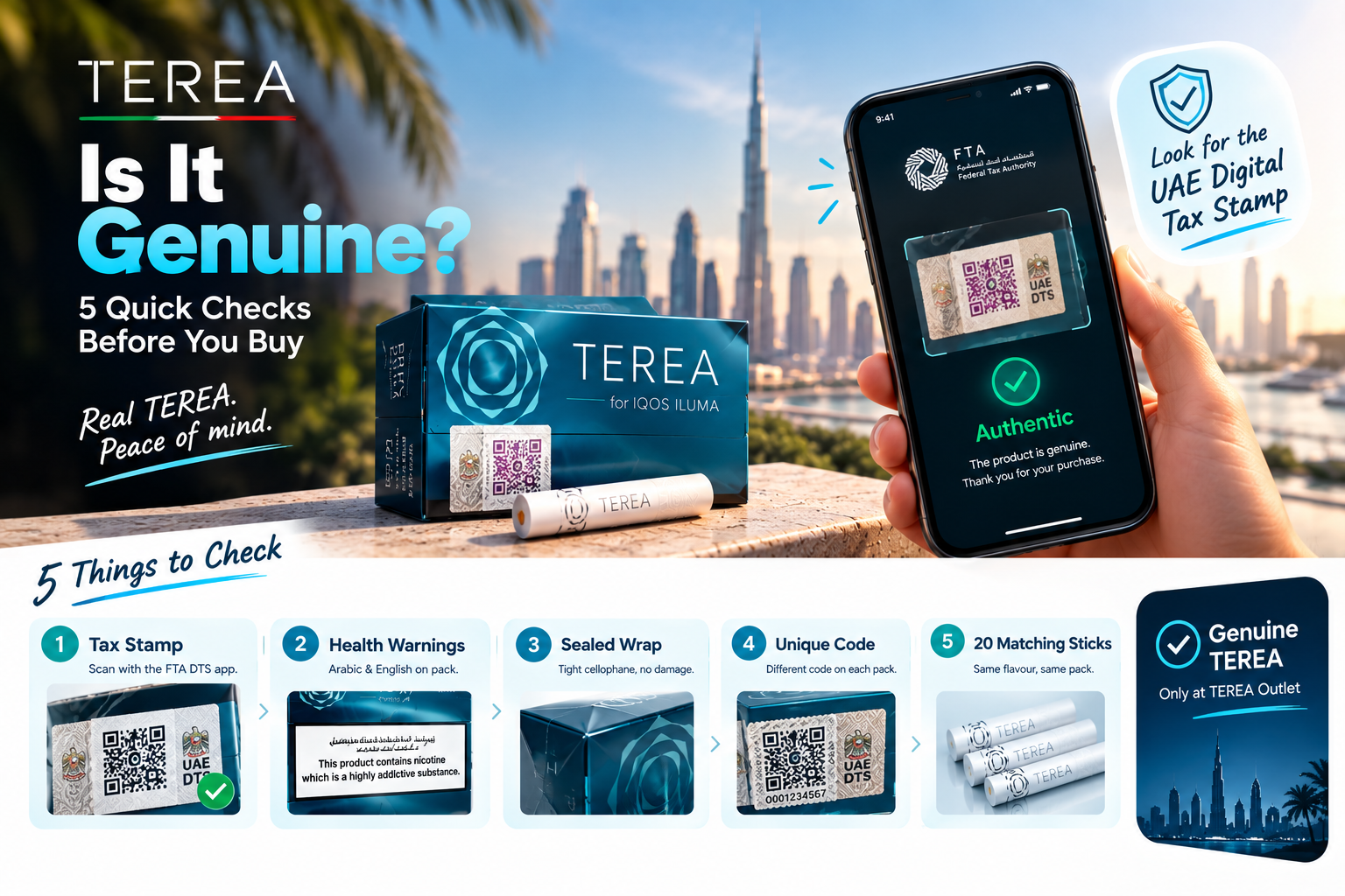 How to Check if a Heated Tobacco Product Is Genuine in the UAE